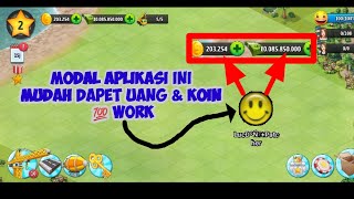 Cara cheat uang dan koin emas di game CITY ISLAND 5 || dijamin jadi sultan screenshot 3