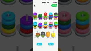 Level-723 in color hoop stack