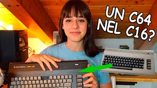 Upgrade del Commodore 16 con RAM e CPU del C64