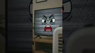 TV Aur Cooler Ki Zabardast Ladai 😱😂 #ai #animation #shorts