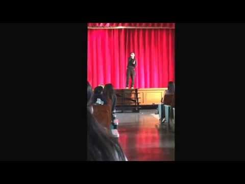 FULL VIDEO OF JASON SINGING AT THE PORT RICHMOND HIGH SCHOOL TALENT SHOW!