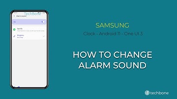 How to Change Alarm sound - Samsung Clock [Android 11 - One UI 3]