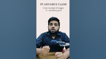 non receipt of wages more than 2 months para in PF advance claim form 31 #pf #epf #epfo #pfclaim