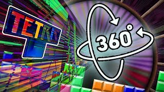 BLACK MIDI IN 360°!? - Tetris Theme A | 90,000 Notes | Synthesia chords
