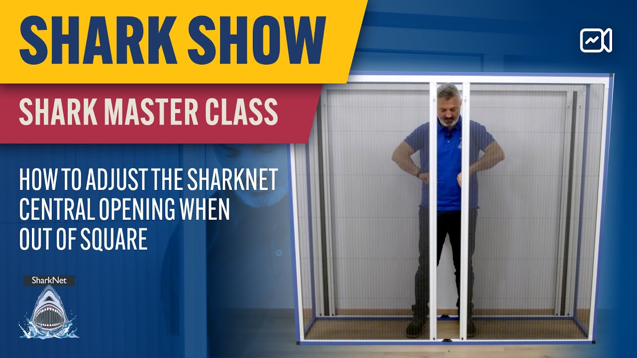 How to Regulate the SharkNet Central Opening in the Presence of Out-of-Square Conditions