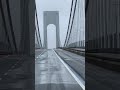 New York's Verrazano Bridge Groans and Shifts in High Winds