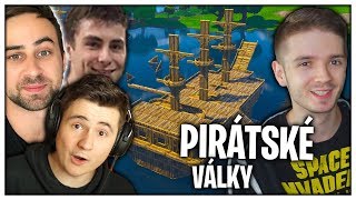 PIRÁTSKÉ SOUBOJE NA LODÍCH! (Fortnite /w Alkan, Bax, Erik)