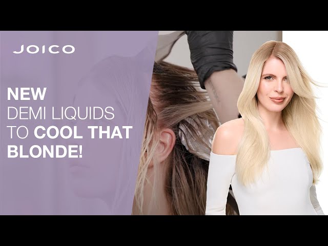 Cool that blonde! NEW LumiShine BV Demi Permanent Liquid Tutorial