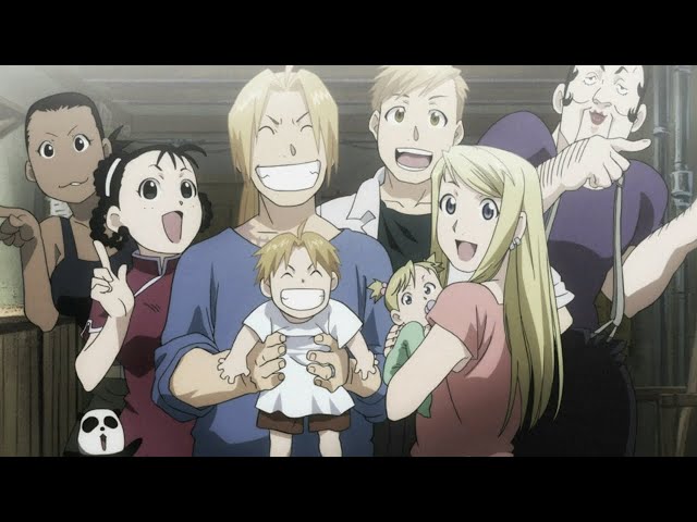 Fullmetal Alchemist: Brotherhood final scene Edit with Ending 2 (Let it out - Fukuhara Miho) class=