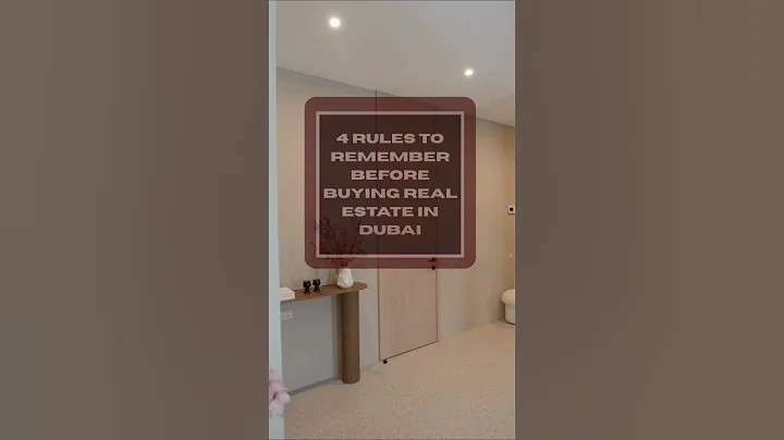 4 Golden Rules Before Buying Property in Dubai (Don’t Miss This!)  #passiveincome #GoldenVisa