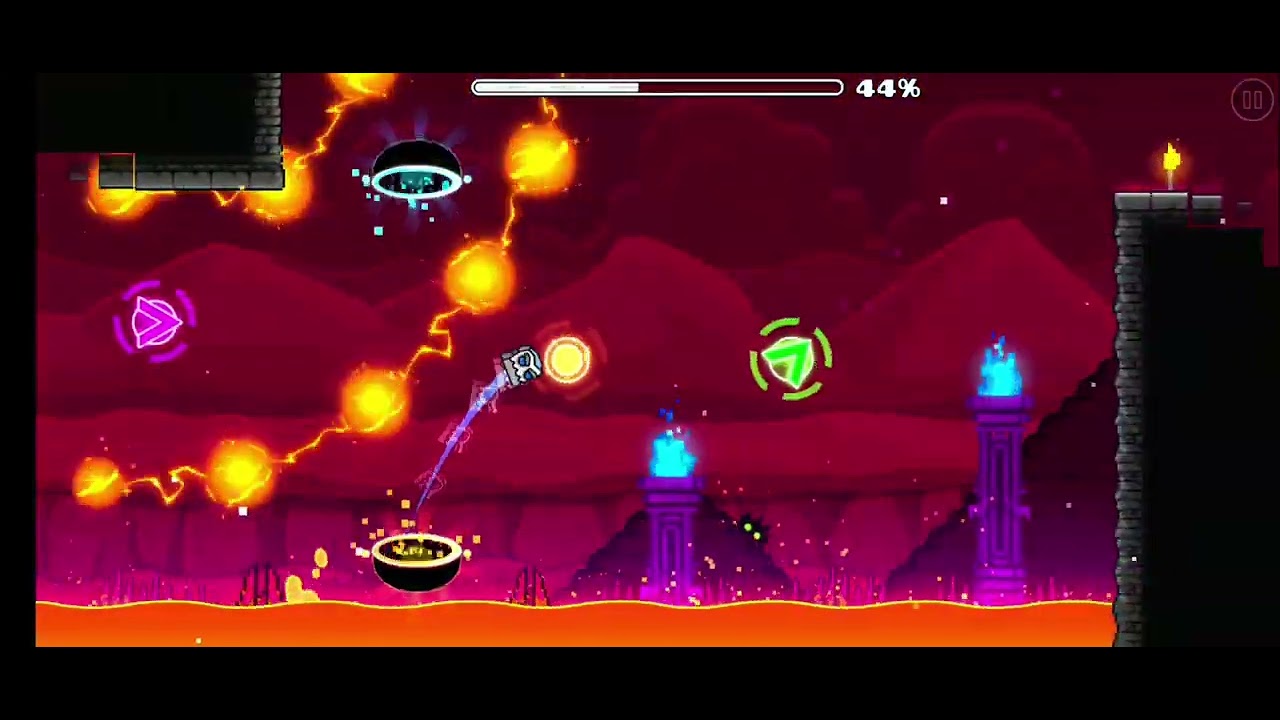 Geometry Dash 2.2 level: Dash All 3 coins - YouTube