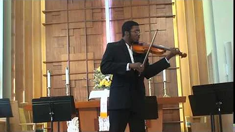 David Saxton performs Allemande from Partita No. 2...