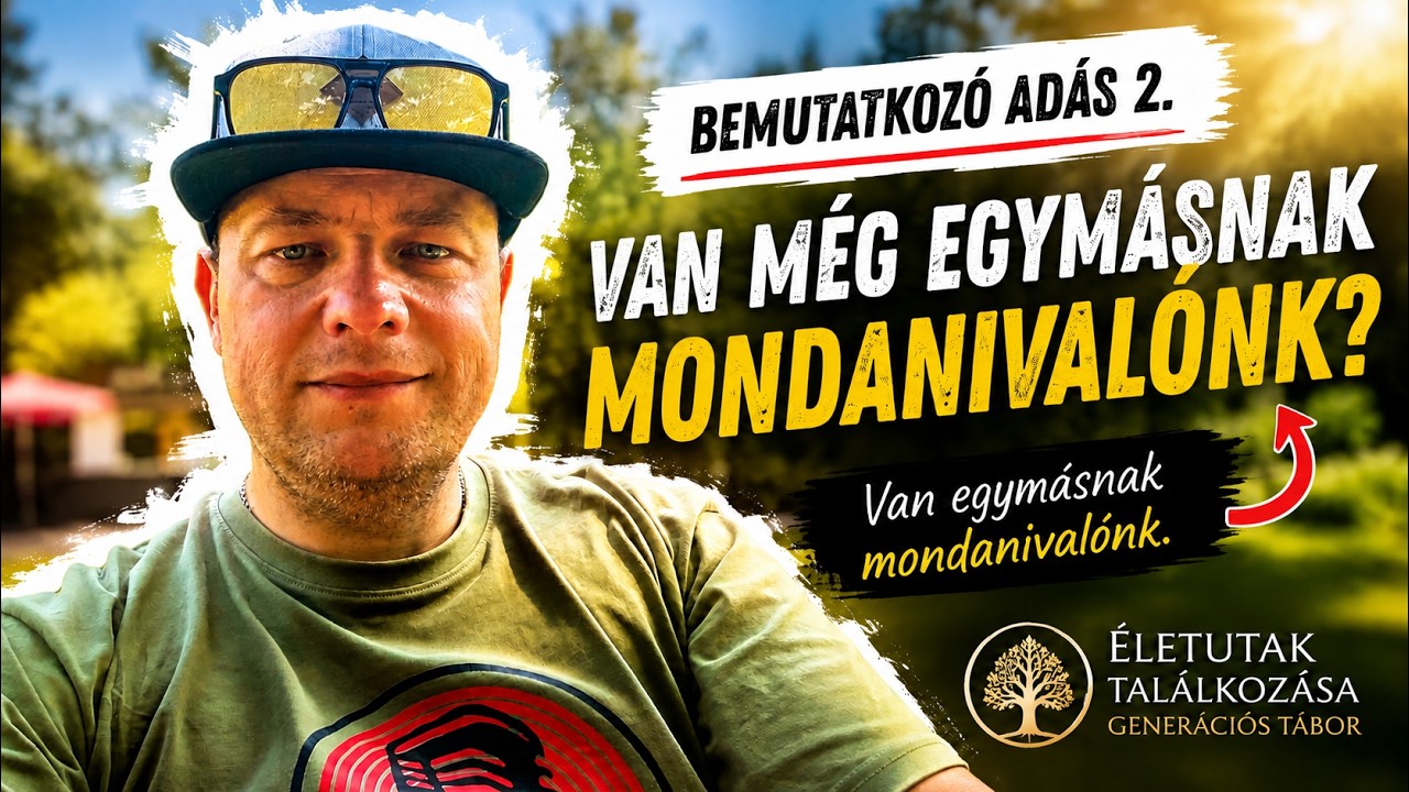 🎙️ Bemutatkozó adás – Van még egymásnak mondanivalónk?