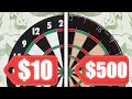 Cheap vs expensive dartboard