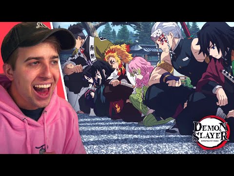 MEETING THE HASHIRAS!! Demon Slayer Ep 22 REACTION (Kimetsu no Yaiba)