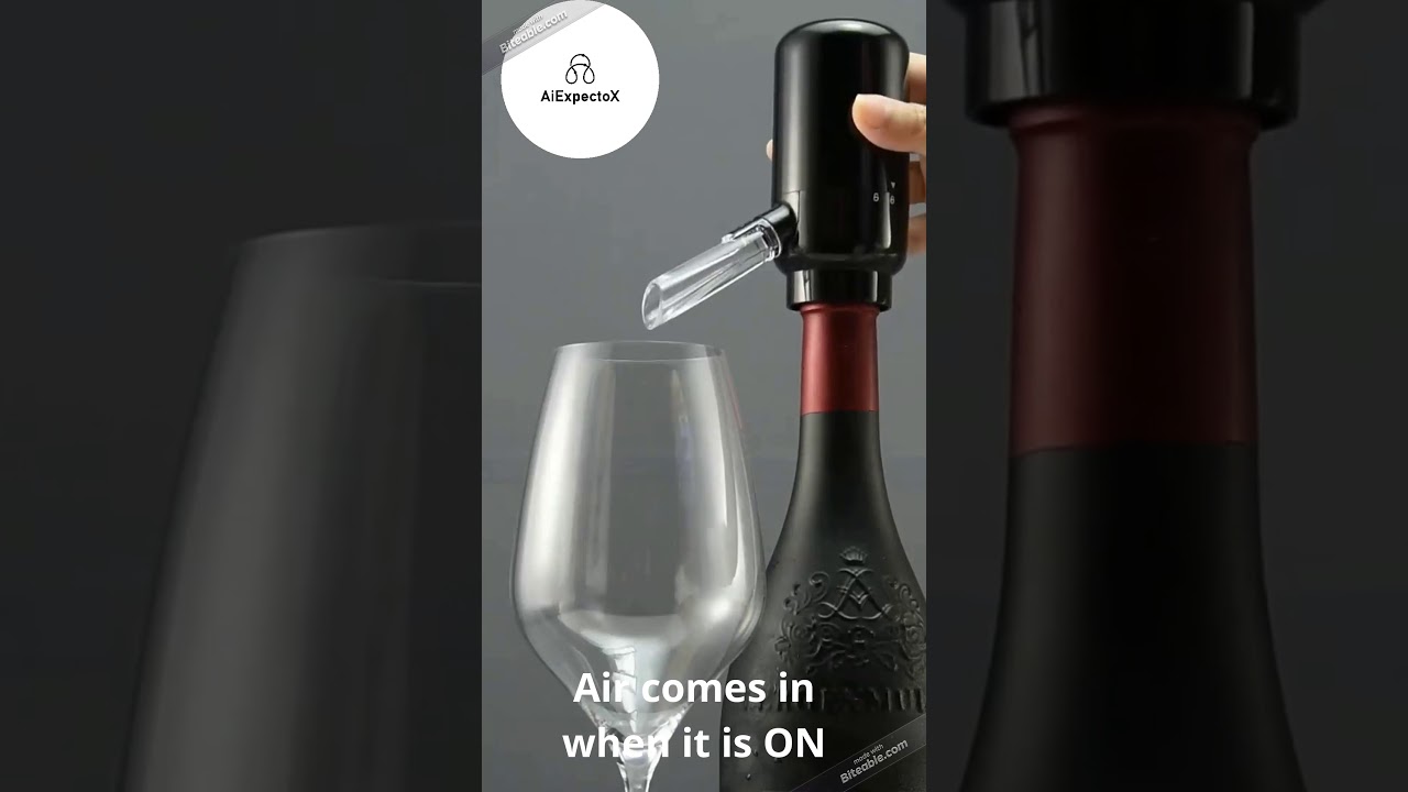 The amazing wine decanter can help you drink whenever you need.