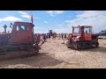 exhibition of tractor Houdkovice 2019  T4A vs DT 75