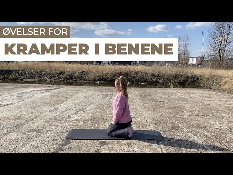 Øvelser for KRAMPER i benene | Stræk og mobilisering af lår, lægge og fødder