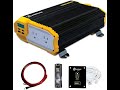 Krieger 1100 watt Inverter, Dual Outlets Review - Pros & Cons - Krieger 1100 Watt Power Inverter