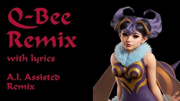 [Artificial Game Bops] Darkstalkers - Q-Bee Remix (with lyrics)