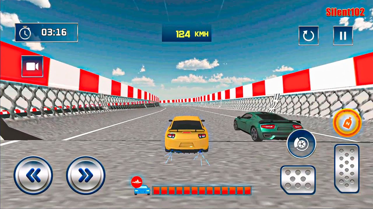 Extreme Car Stunt Race Car Game - GT Cars on Impossible Tracks #2 - Android Gameplay