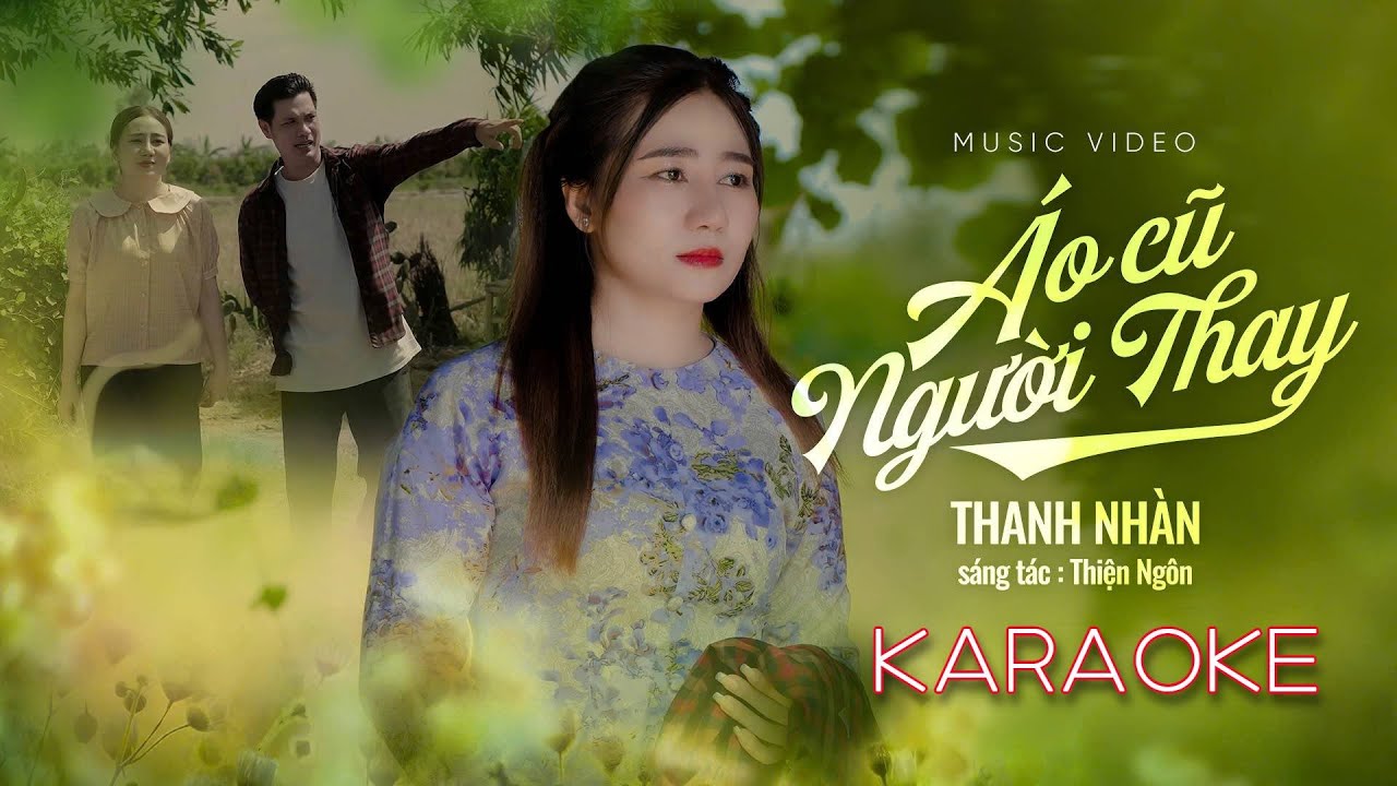 KARAOKE | ÁO CŨ NGƯỜI THAY | THANH NHÀN | SÁNG TÁC: THIỆN NGÔN | TONE NỮ BEAT GỐC