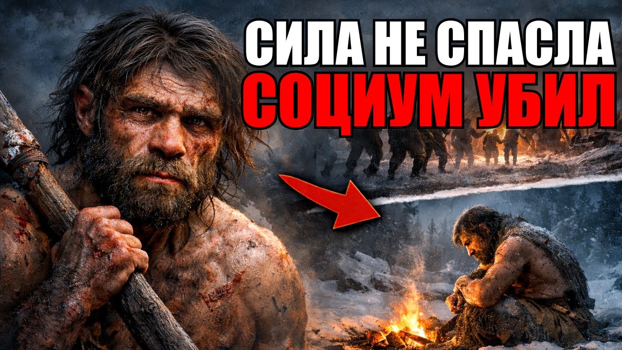 Неандерталец Убивал Медведей Голыми Руками, Но Умер От Голода. 