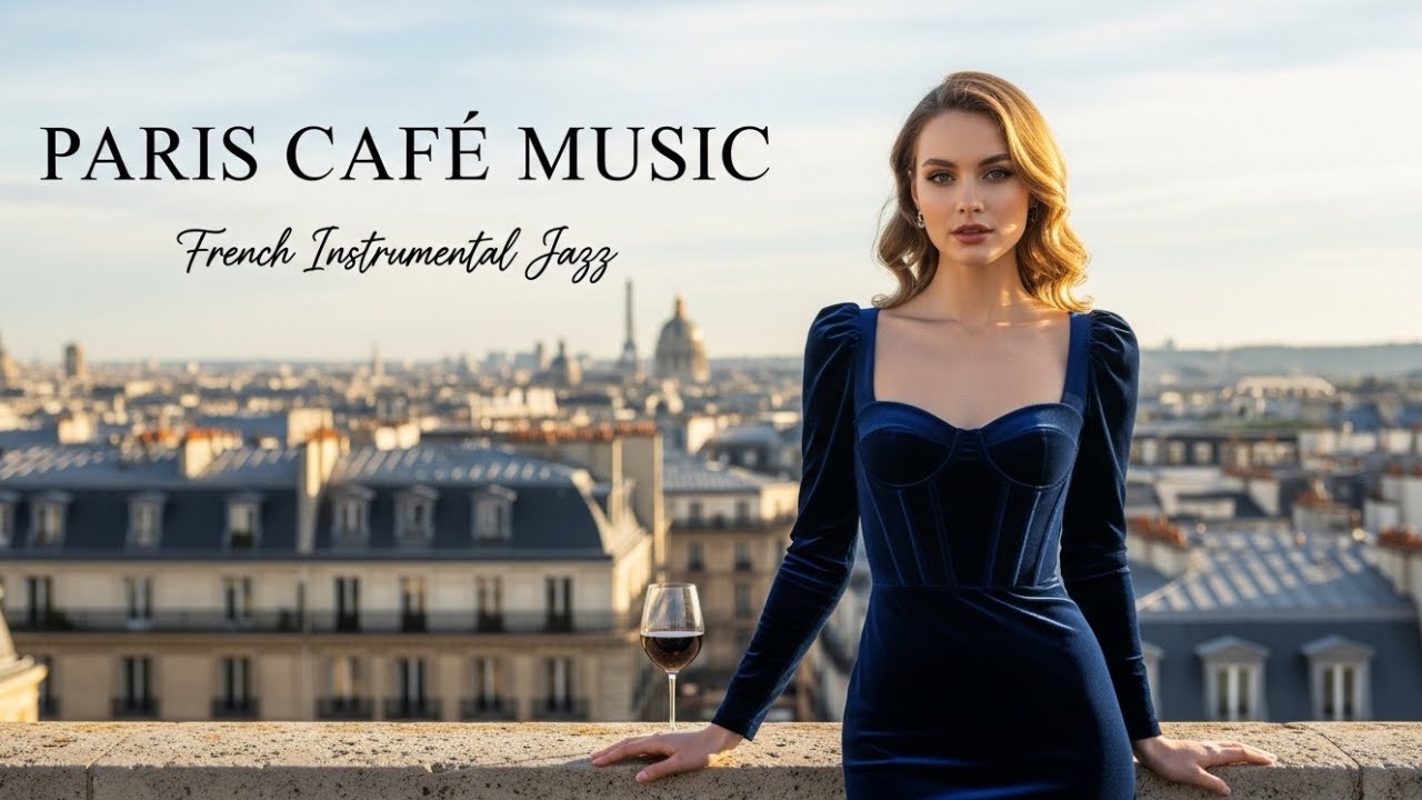Paris Café Late Night ☕ French Instrumental Jazz | Calm & Intimate