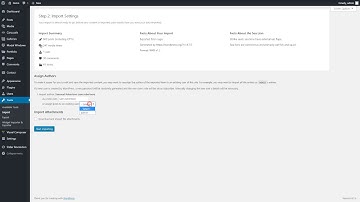 WordPress Theme - Default Demo XML Import