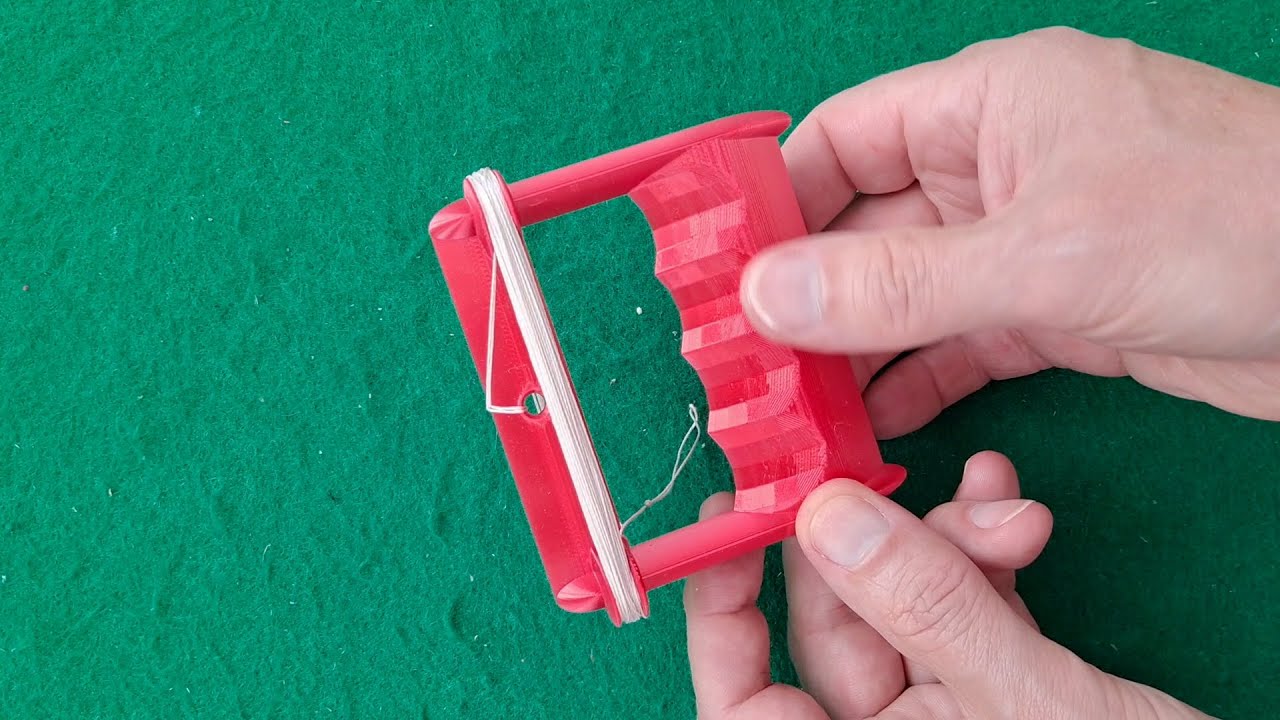 3D printed light duty Kite handle - YouTube