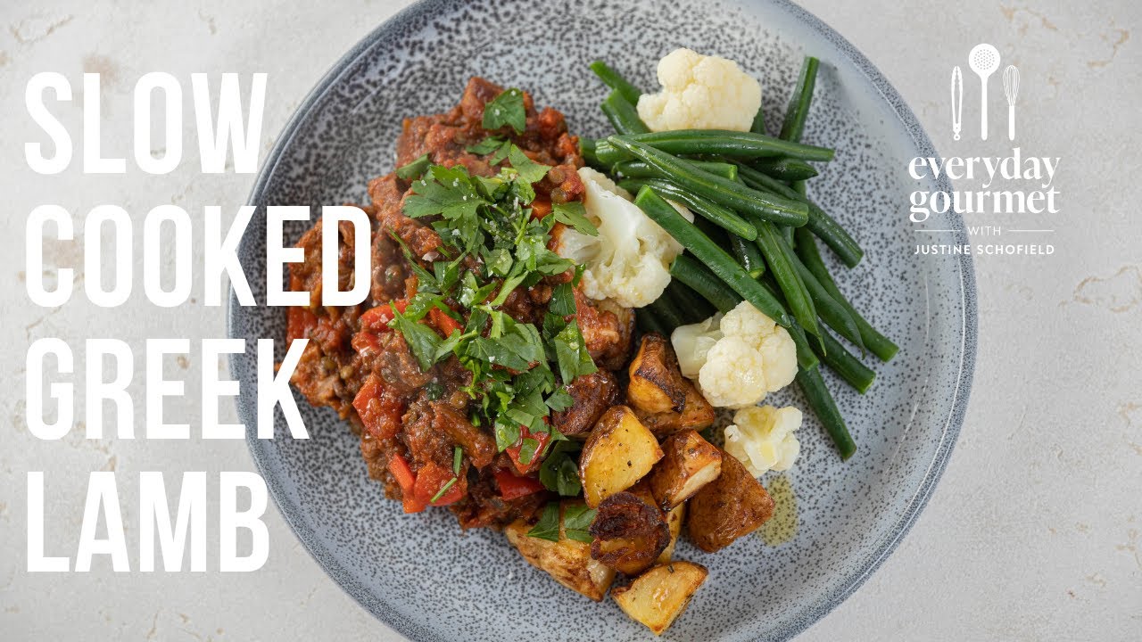 Slow Cooked Greek Lamb EG12 Ep04 YouTube