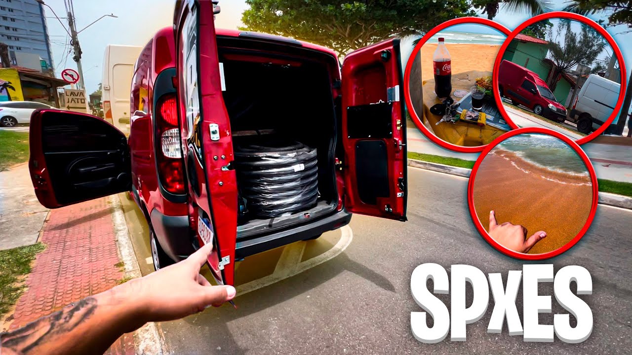 SPxES RASTREADO Na Fiorino, DEU PRAIA 🏄🏻‍♂️