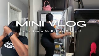 Mini Vlog | Let’s Run A 5k Before Church! | Ayana Abakah