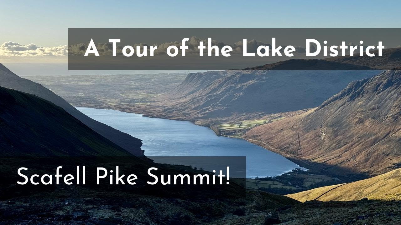 Scafell Pike Conquered! Ice, Views & England's Highest Peak