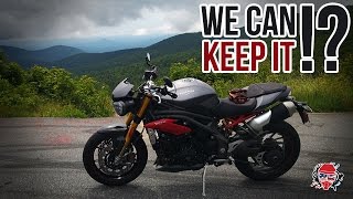 Wait... we can TAKE IT!? 2016 Speed Triple R [Atlanta 2016]