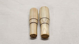 Baby Rattle & Teether - Turning The Rattle - Skew Chisel Project