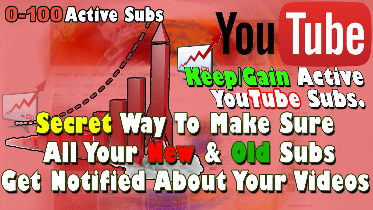 Secret Way To Get More Active Subscribers Fast! (2016)