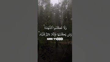 ماهر المعيقلي - سورة البقرة ( برواية حفص عن عاصم ) الأية 283