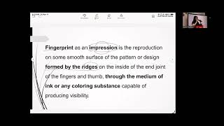 AREA-FORENSIC SCIENCE -Personal Identification Technique Part 1-1.1