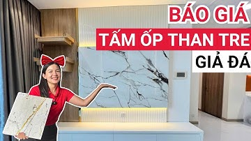Chi tiết kích thước, báo giá tấm ốp than tre giả đá | Tấm ốp than tre vân đá có những mẫu nào?