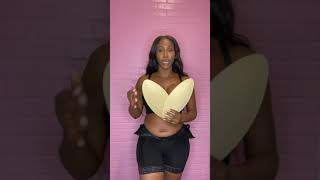 Shape wear with hip  and butt padding padding