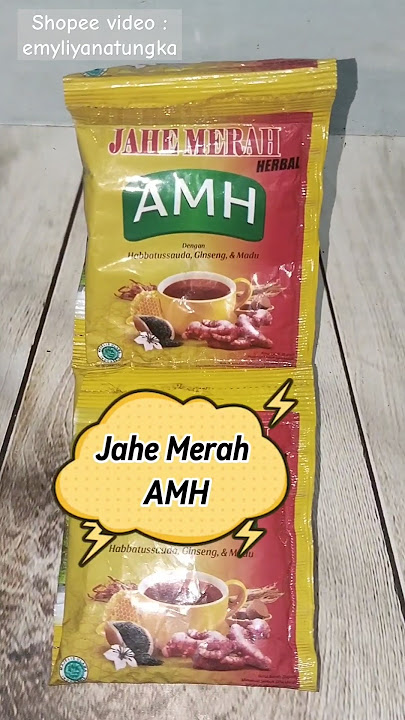 Jahe merah amanah amh #jahemerahinstan #jahemerahamh #jahemerahamanah #jahemerahbubuk #shortvideo