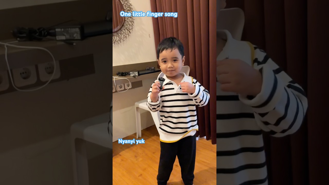 Nyanyi Lagu Anak One Little Finger #lagu #anak #sing #singing #anak #lucu #hiburan #show #vlog