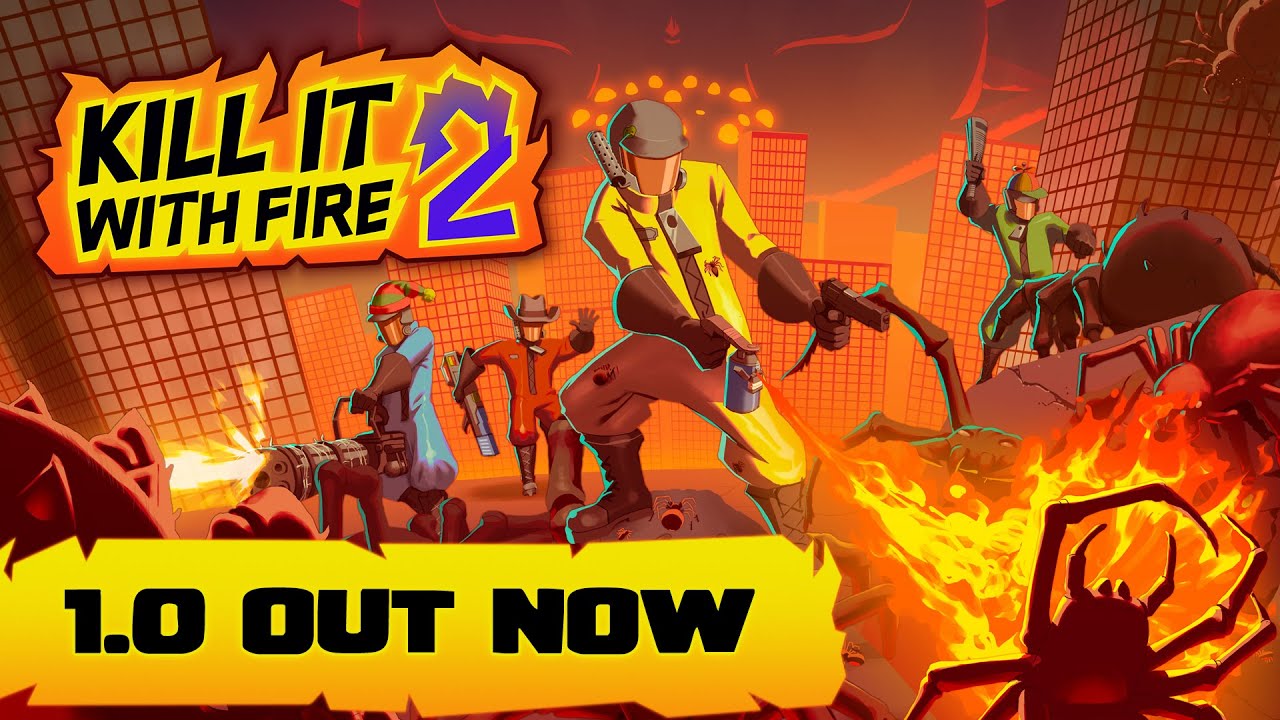 KILL IT WITH FIRE! 2 - Launch Trailer | Steam, PS5, Xbox Game Pass