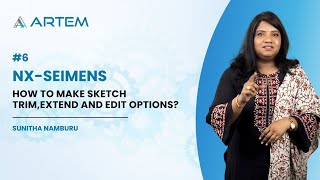 How to make Sketch trim, extend and edit options? - Nx Modeling - #6