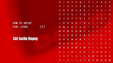 How to Setup Fuel Level on the S35
