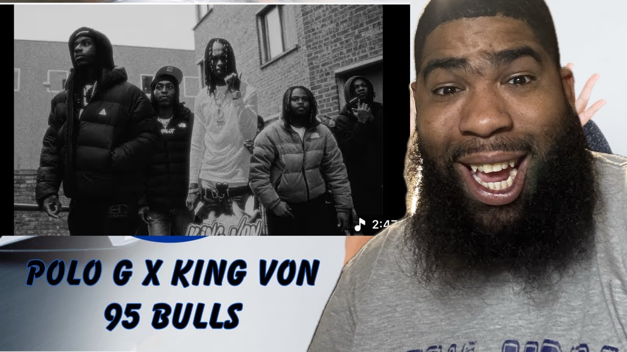 Polo G - 95 Bulls (feat. King Von) (Official Video) Реакция