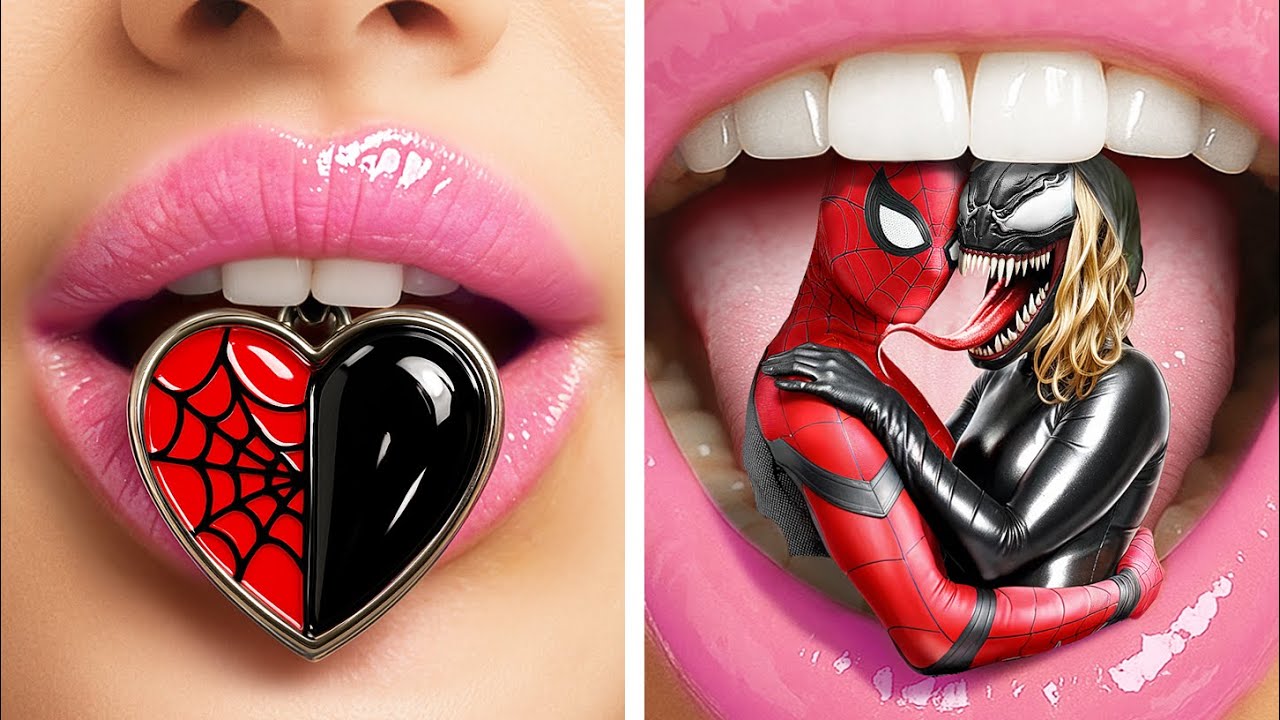 Spider Man hat sich in Venom Girl verliebt