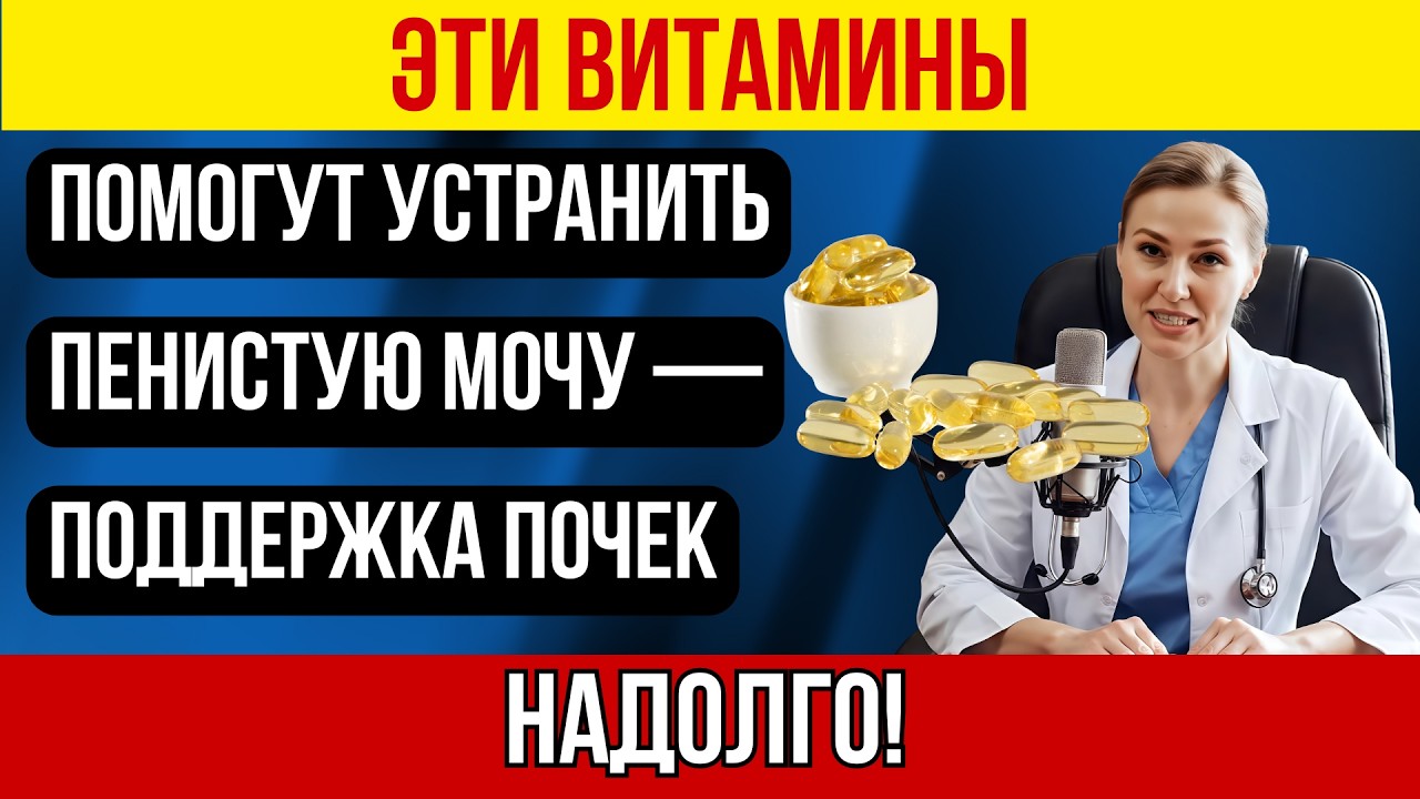 Белок обнаружен в моче? Эти витамины помогут замедлить повреждение почек.