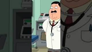 Stewie pretend to be a girl for his post pregnancy checkups family guy